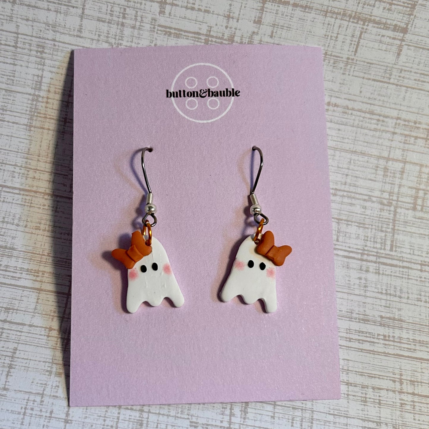 Bow Boo Dangles