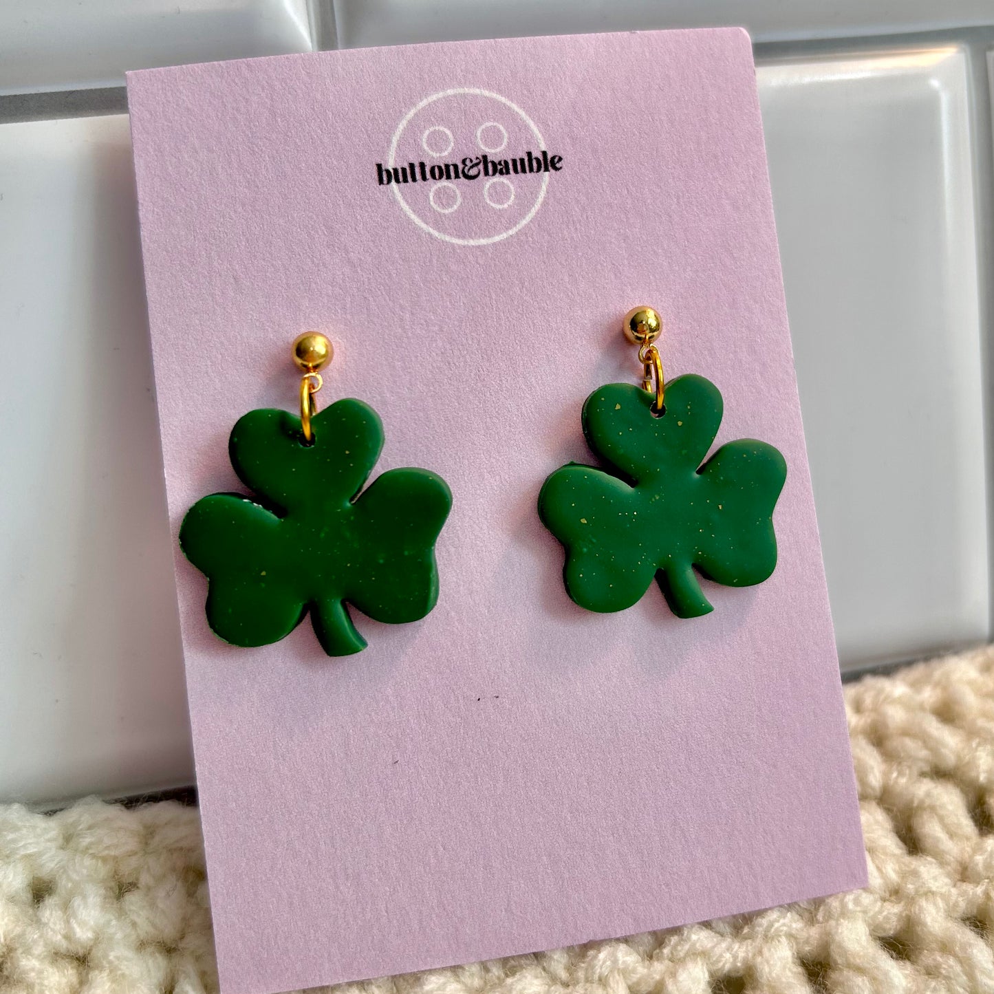Shamrock Dangles