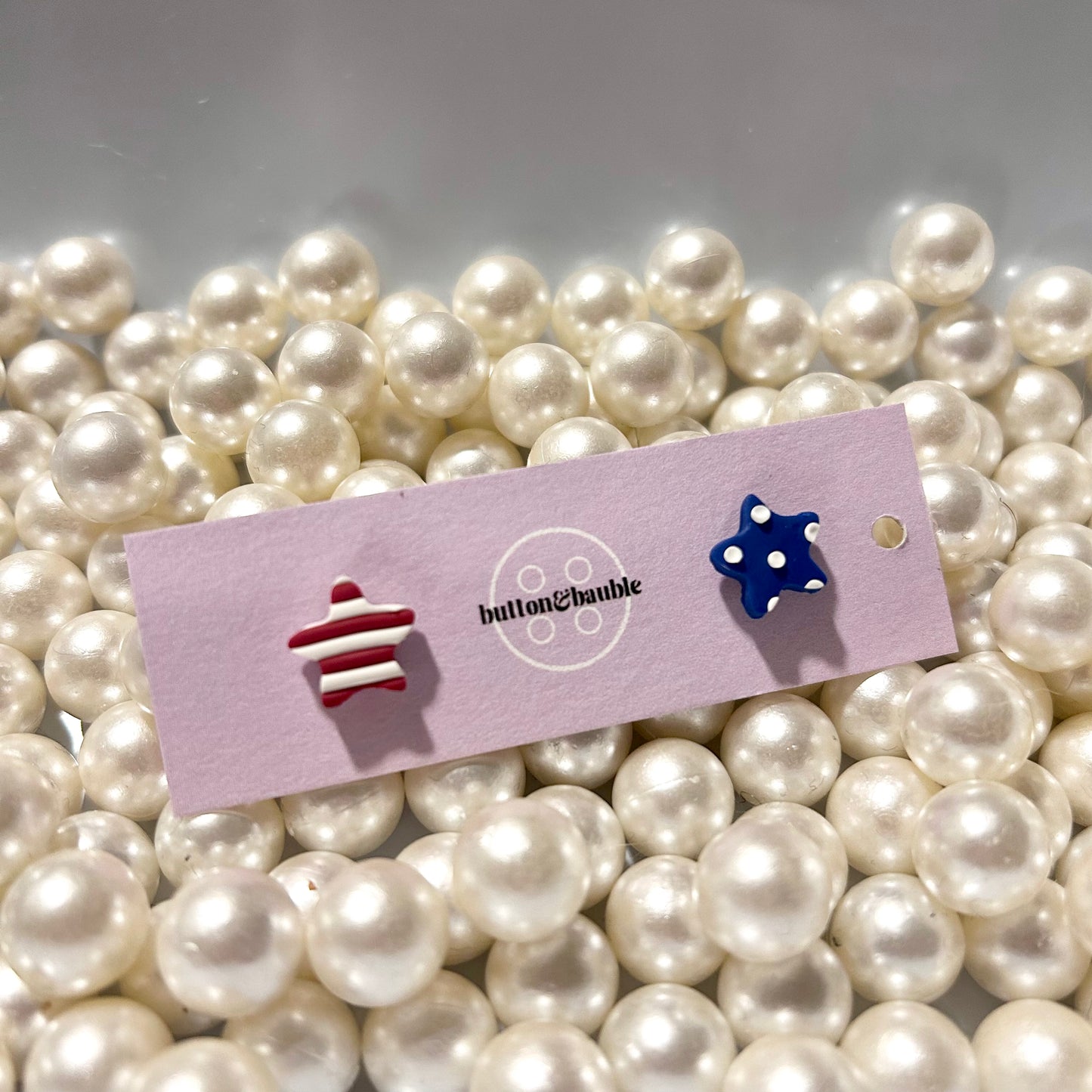 Stars and Stripes Studs