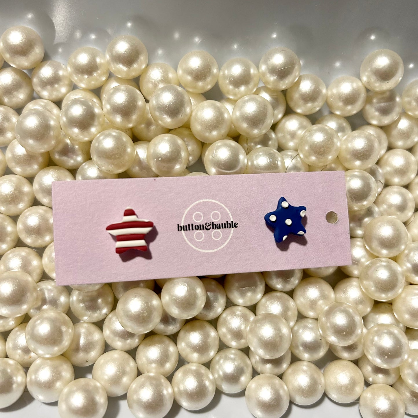 Stars and Stripes Studs