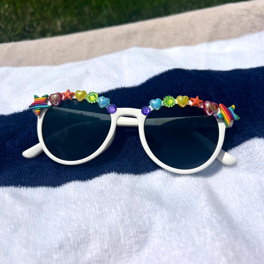 Eclectic Rainbow Kids’ Sunglasses