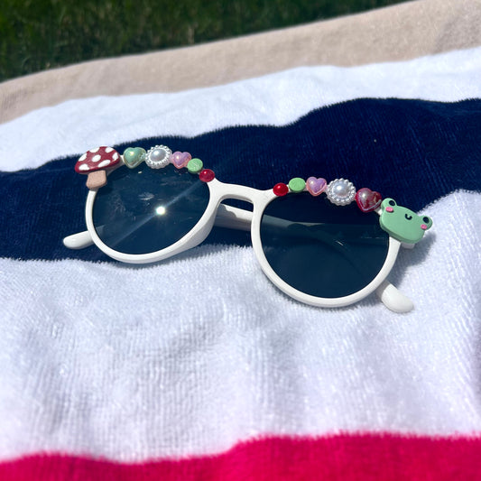 Froggy Mushroom Kids’ Sunglasses